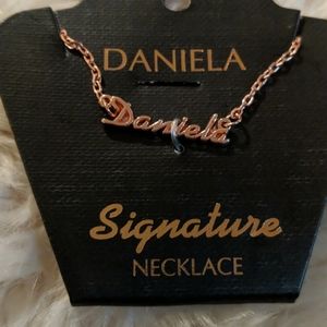 Danirla Rose Gold Necklace